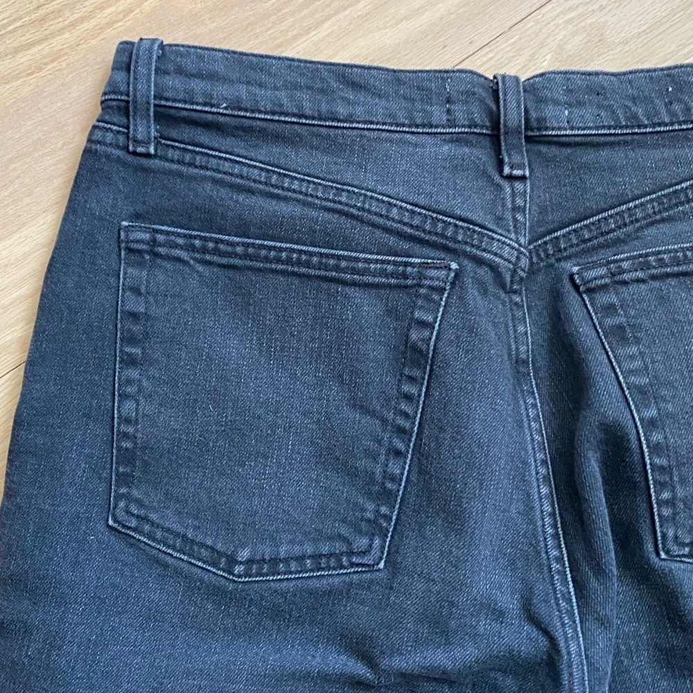 Mango Claudia Jeans - Slim + Cropped - Black Denim - Picture 5 of 6